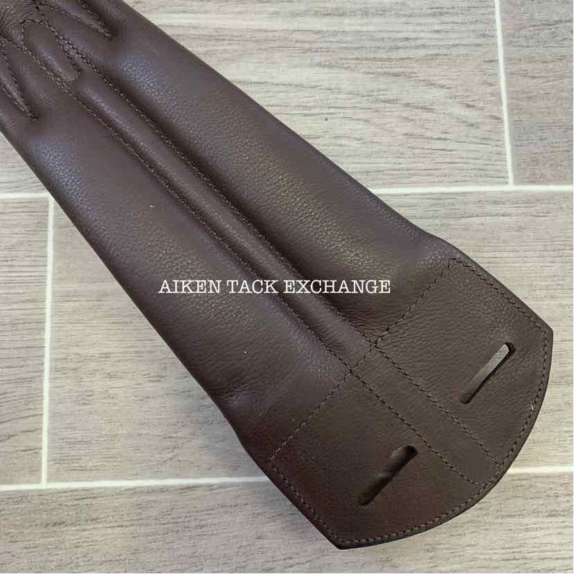 KL Select Red Barn Smart Contour Dressage Girth, Brown, 24"