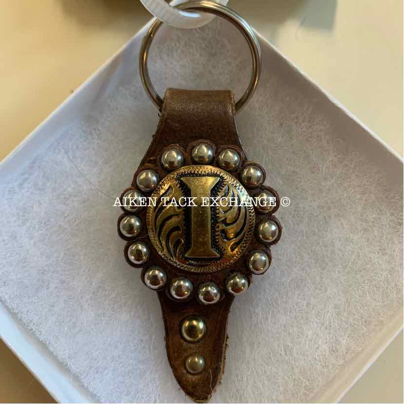 "I" Initial Key Chain, Brand New