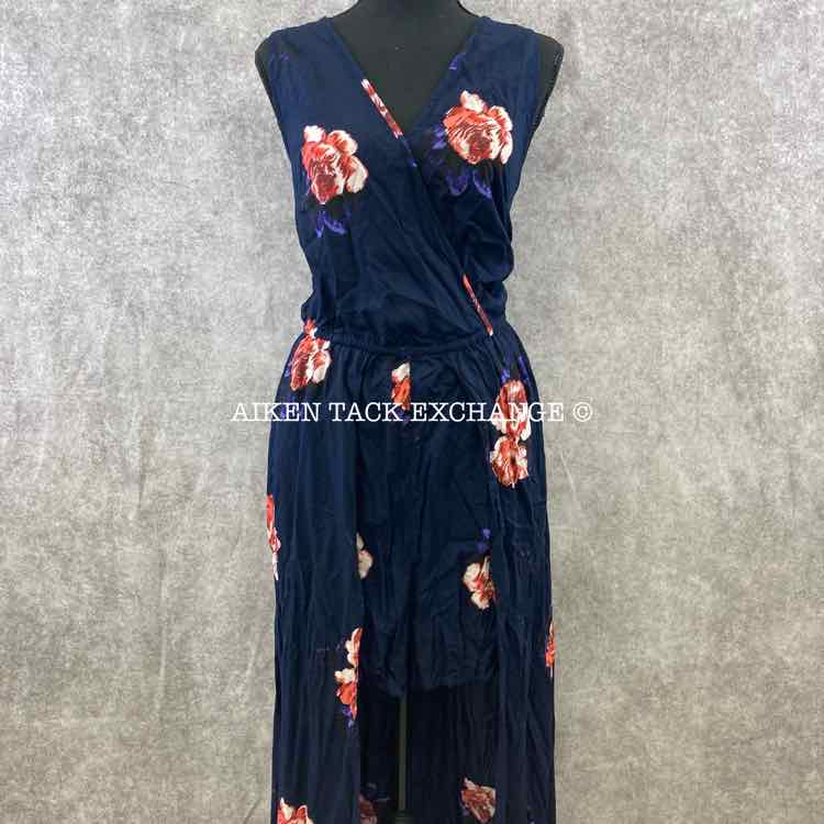 maxi romper jumpsuit dress NEW KAY UNGER Avery Maxi Romper Jumpsuit GOWN DRESS SIZE 2 $278 BLACK NORDSTROM
