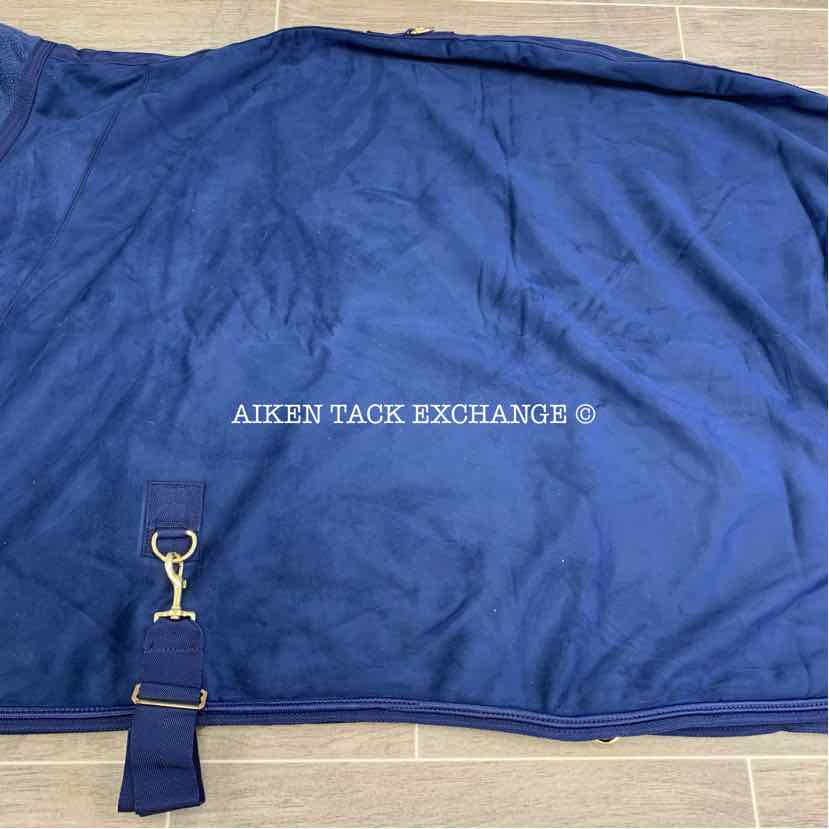 **CLEARANCE** Fenwick Equestrian EquSuede Performance Dress Blanket, Blue, 76"