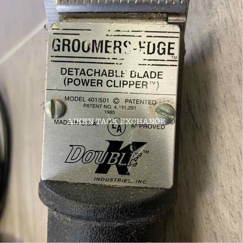 Groomers Edge Double K 401 Clippers w/ 5 Additional Blades