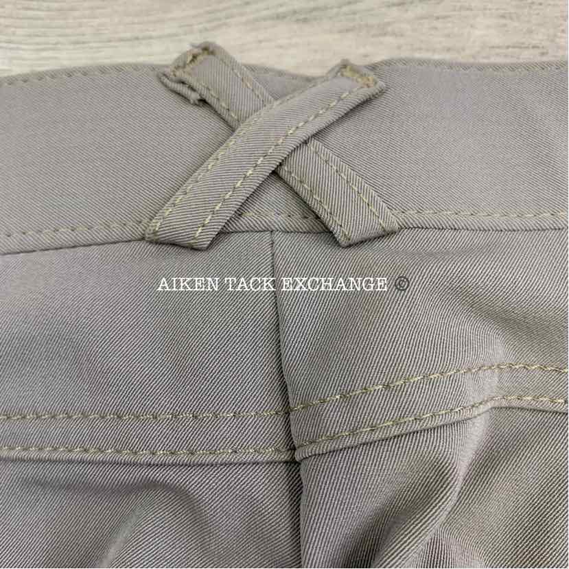 KL Select USG "Ava" Silicone Grip Full Seat Breeches, Women's 30