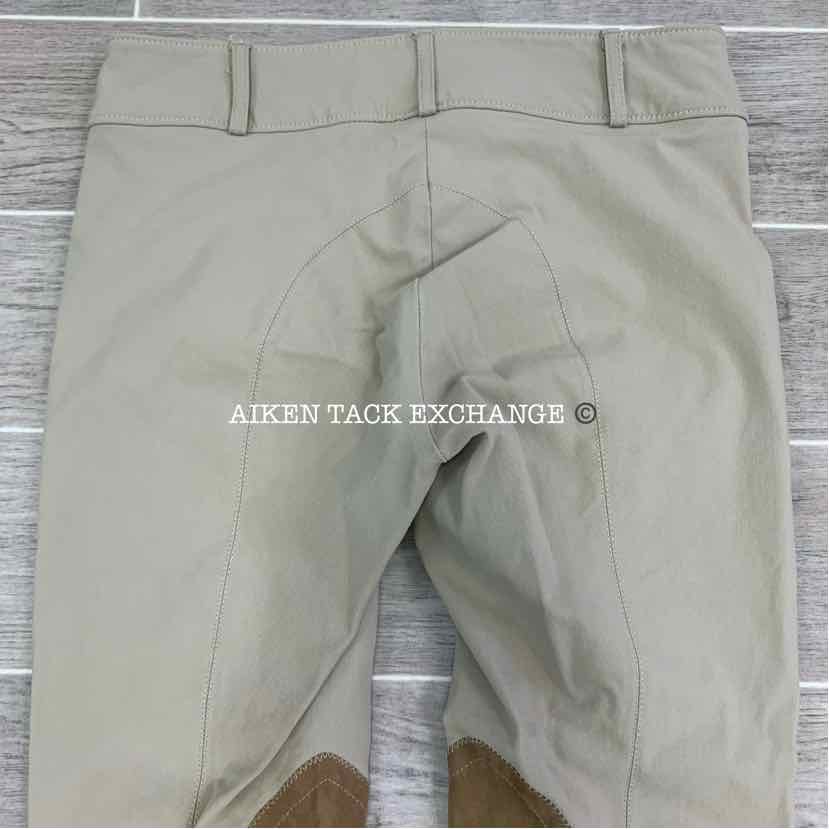 Tailored Sportsman Trophy Hunter Knee Patch Breeches, Size 16