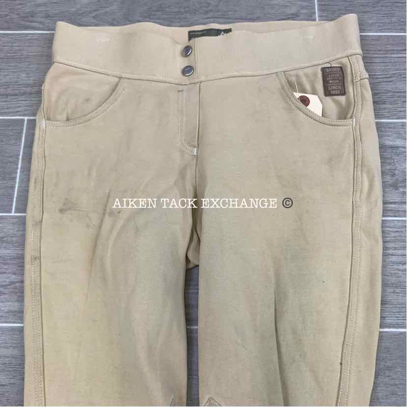 Horze Knee Patch Pull On Breeches, Size 28