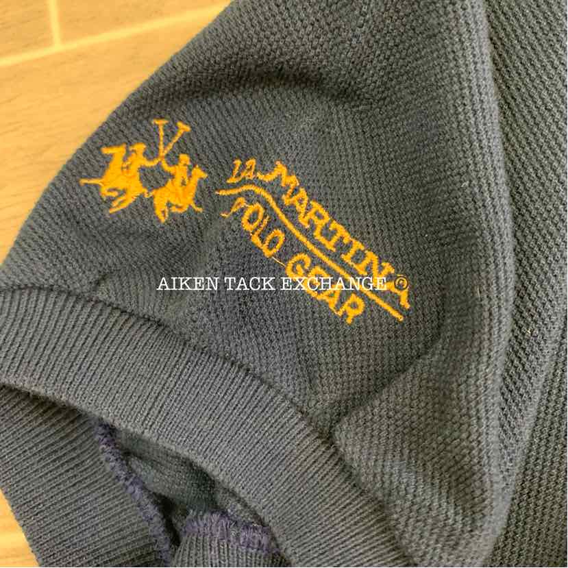La Martina Polo Gear Short Sleeve Pique Polo Shirt, Size M, Brand New