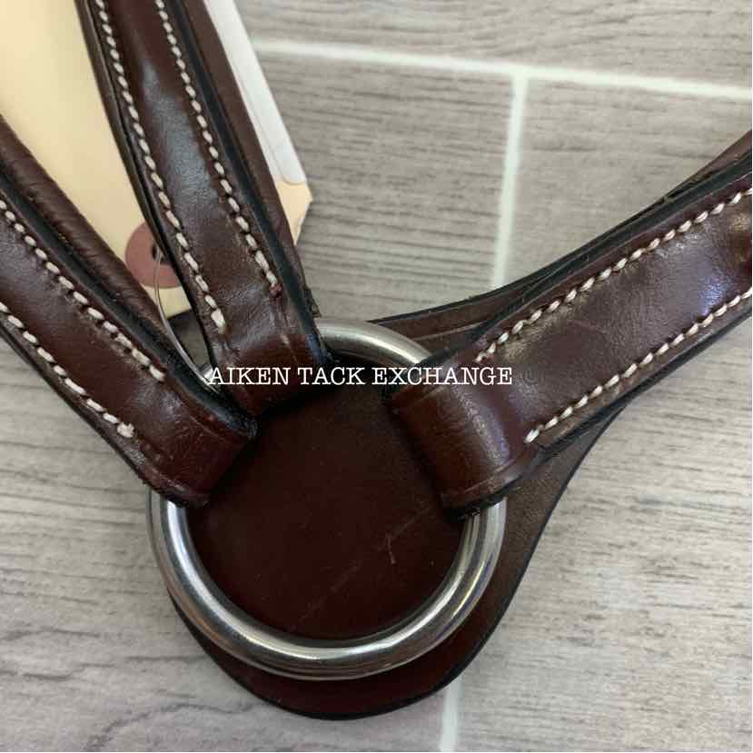 KL Select Red Barn Raised Fancy Stitch Padded Breastplate, Full