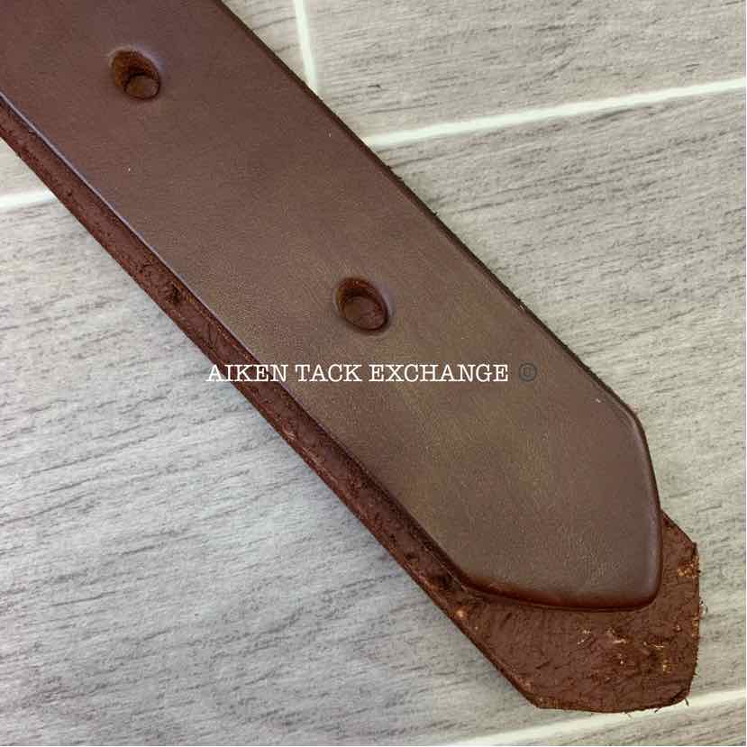 Weaver Single Ply Leather Off Billet, Dark Chocolate, 1 3/4" x 39"