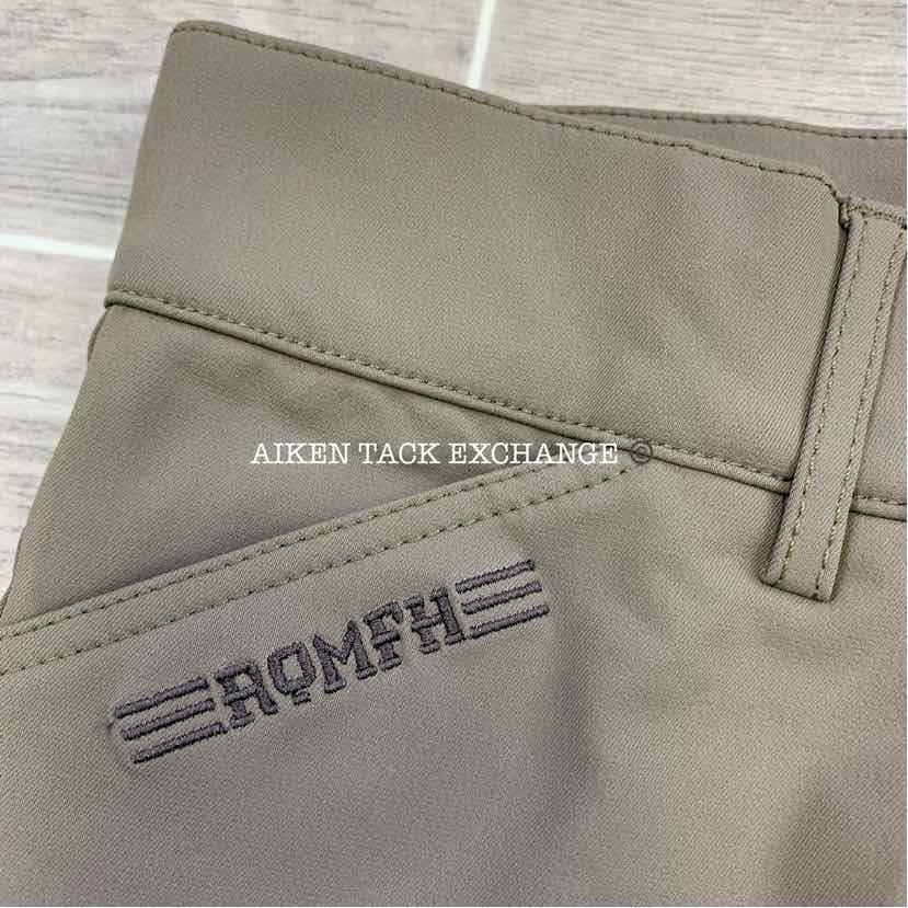 Romfh Sarafina Euro Seat Knee Patch Breeches, Size 28 R