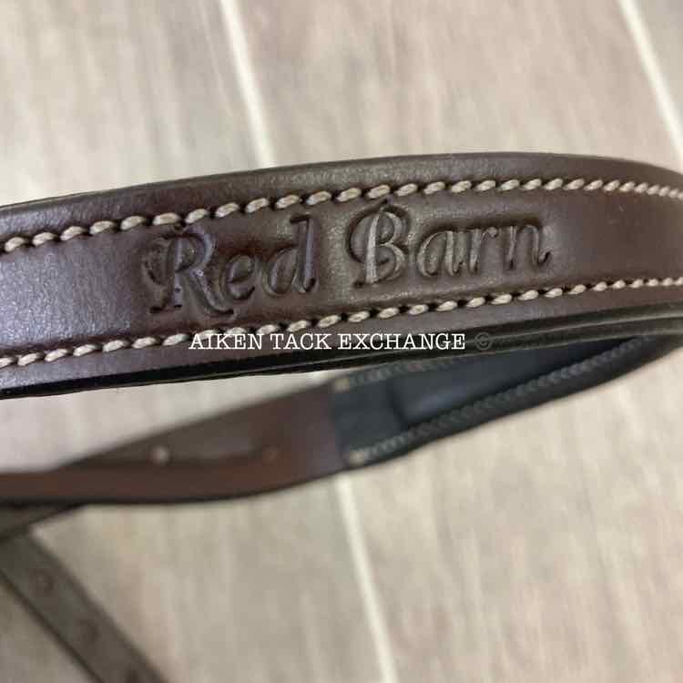 KL Select Red Barn Padded Contoured Headstall Crown Piece, Oversize, Brand New