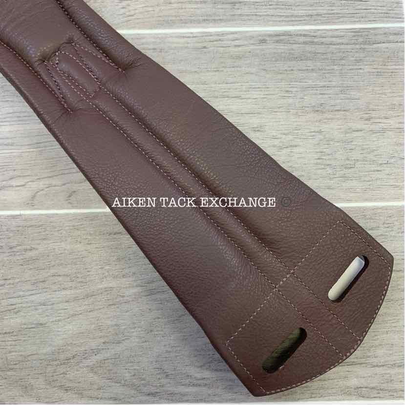 KL Select Red Barn Smart Contour Dressage Girth, Brown, 28"