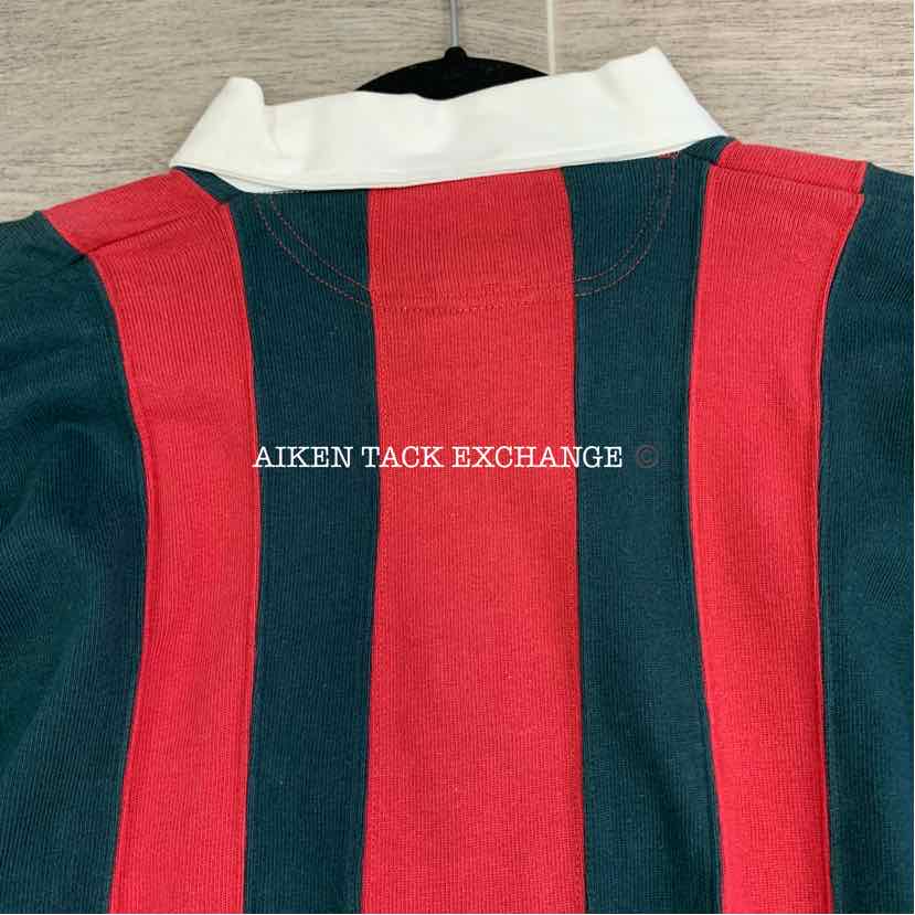 La Martina Polo Gear Long Sleeve Pique Polo Shirt, Size XL