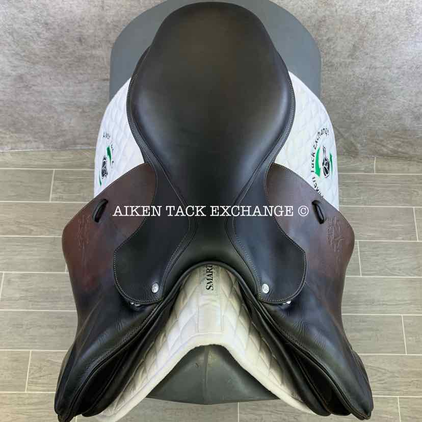 2018 Voltaire Design Palm Beach Close Contact Jump Saddle, 19" Seat, 4AAAR Flap, Medium Tree, Foam PRO Panels