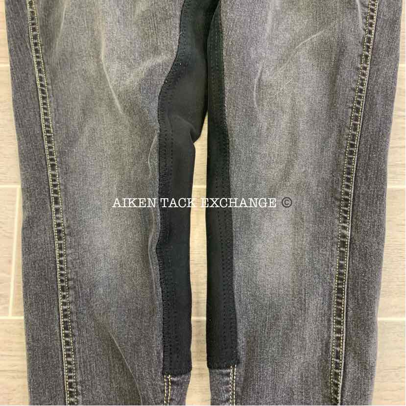 Goode Rider Denim Full Seat Breeches, Size 32 R