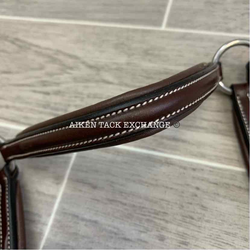 KL Select Red Barn Raised Fancy Stitch Padded Breastplate, Full