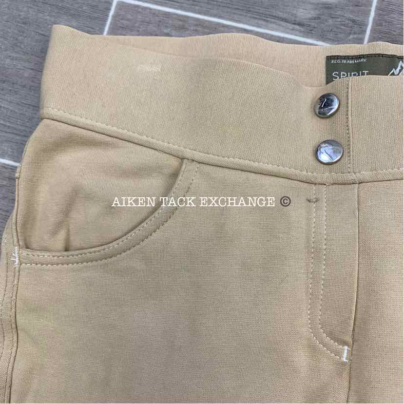Horze Knee Patch Pull On Breeches, Size 28