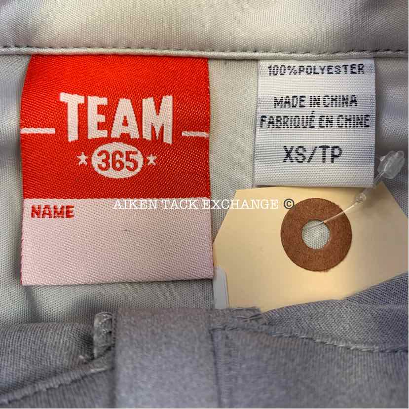 Team 365 Long Sleeve Quarter Zip Shirt, XSmall