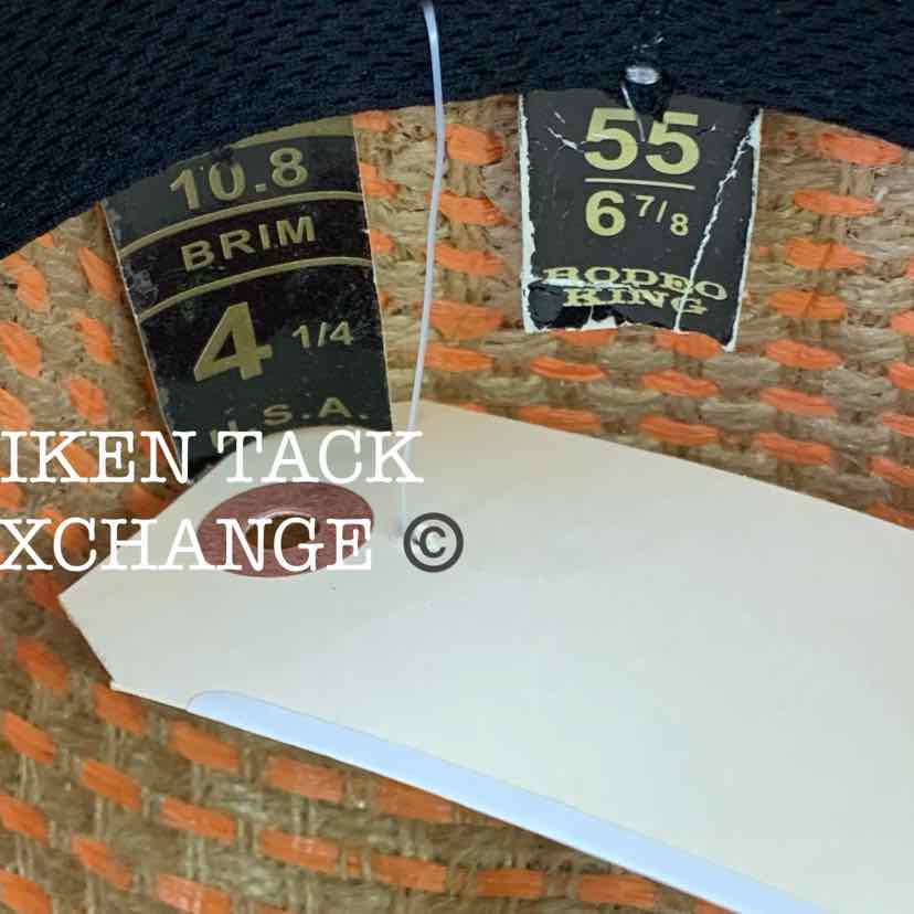 Size 6 7/8 Rodeo King Western Hat