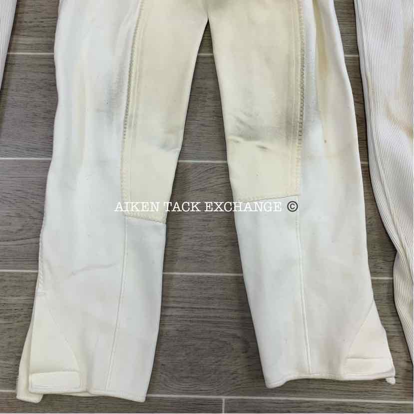 BARGAIN BUNDLE: TuffRider, EquiStar, & On Course Full Seat Breeches, All Size 26
