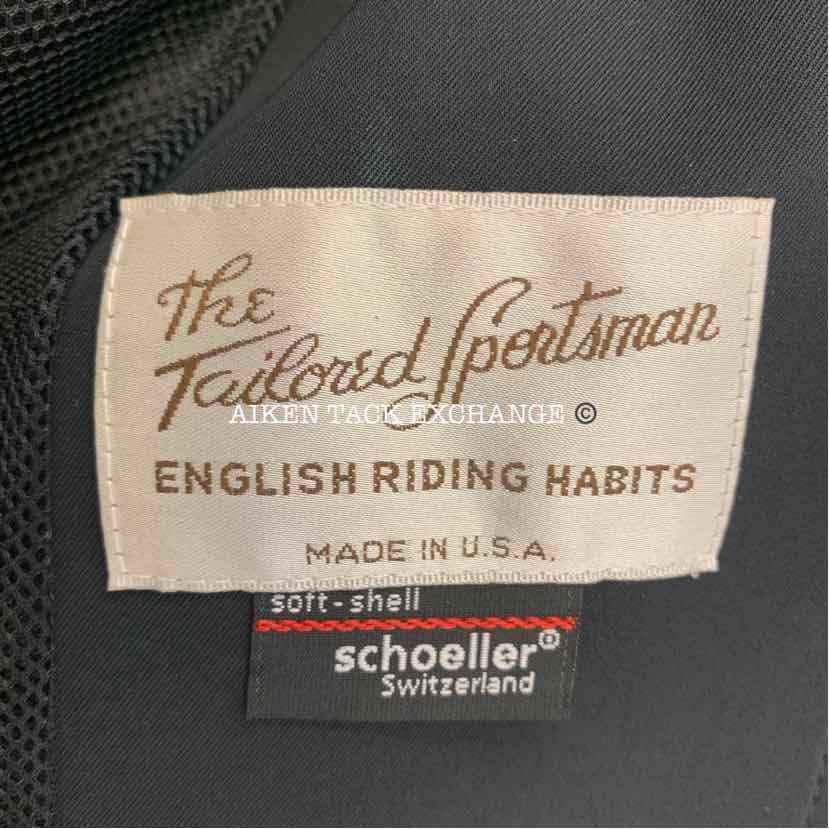 Tailored Sportsman Show Coat, Size 8 R