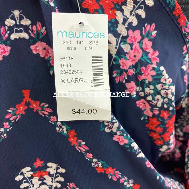 Maurices Floral Midi Dress, Size XL