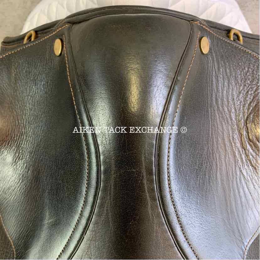 **SOLD** American Style Polo Saddle, 18.5" Seat, Medium Tree, Foam Panels, Buffalo Leather