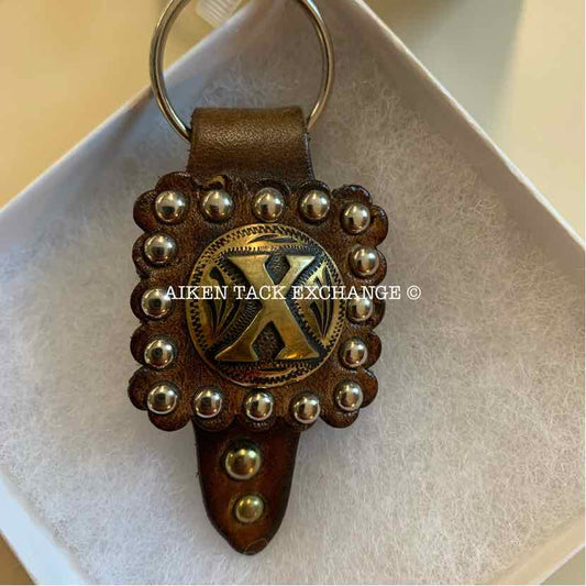 "X" Initial Key Chain, Brand New