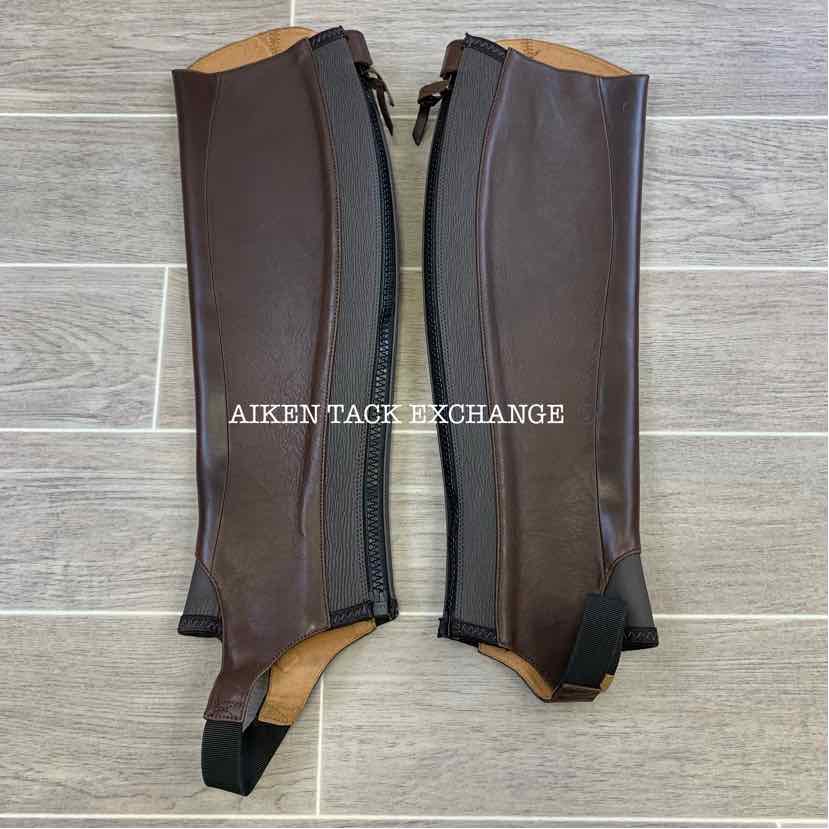 Ariat Close Contact Half Chap, Brown, Size Slim Tall