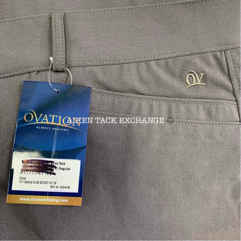 Ovation Celebrity EuroWave DX Knee Patch Breeches, Size 40 R