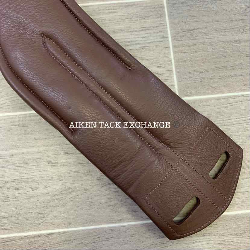 KL Select Red Barn Balance Anatomic Shoulder Relief Dressage Girth, Brown, 30"