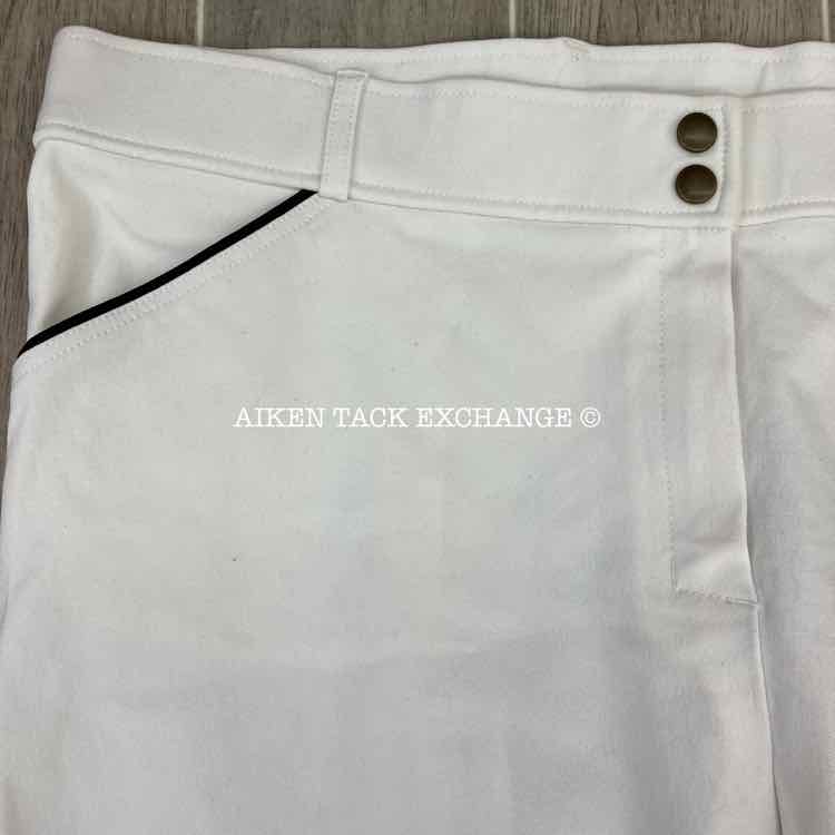 Royal Highness Front Zip Full Seat Breeches, Size 44 R