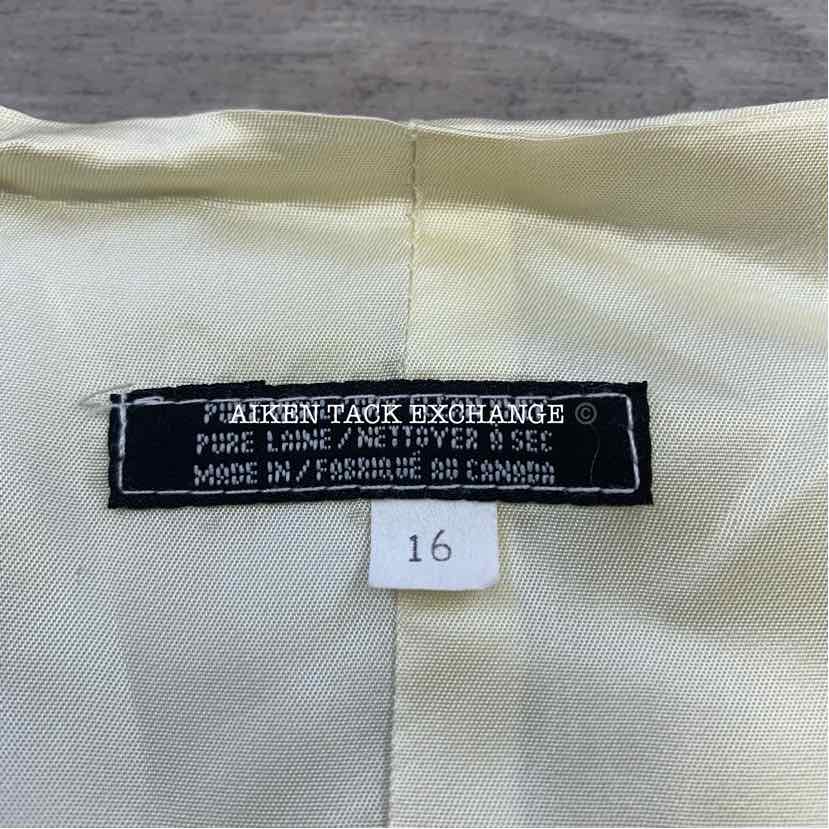 Classic Wool Tatterssall Hunt Vest, Size 16