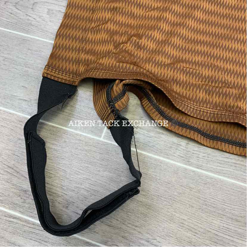 BARGAIN BUNDLE: Sleazy Sleepwear for Horses Hood, Size Large & Matching Tail Bag