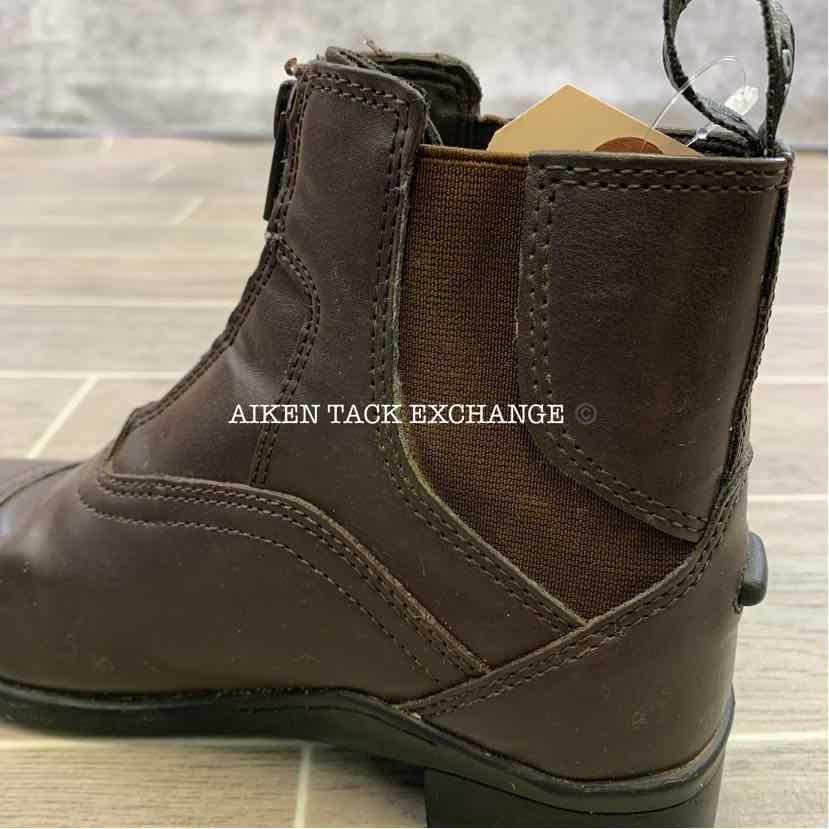 Saxon Syntovia Zip Paddock Boots, Size 3