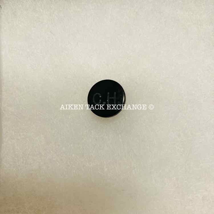 Camden Hunt "C.H." Button, Black, Small