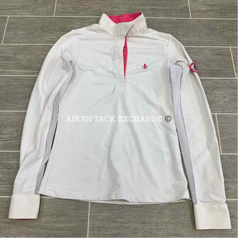 Fior Da Liso Long Sleeve Sun Shirt Show Shirt, Size 4