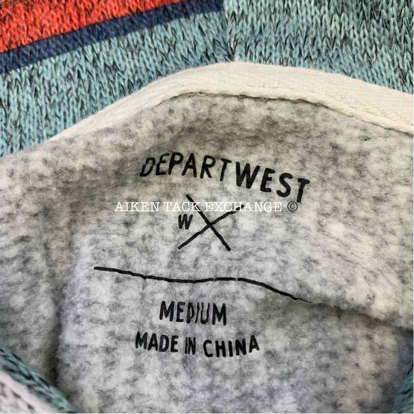 Departwest Hooded Sweatshirt, Size Medium