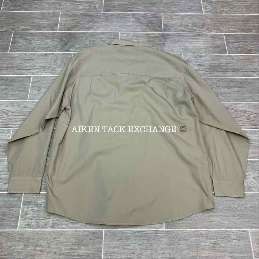 Aiken Hounds Long Sleeve Button Down Shirt, Size Large