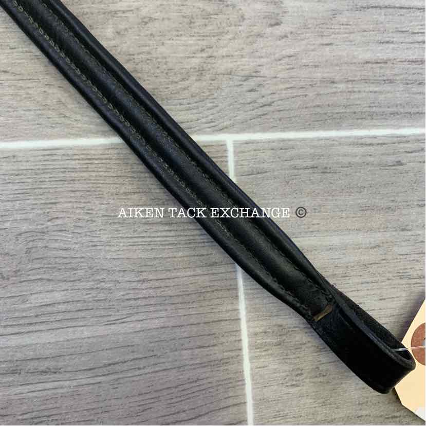 Plain Raised Padded Browband, Size Pony 14"