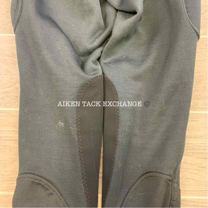 Kerrits Fleece Lined Knee Patch Tights, Size Medium