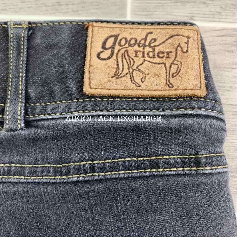 Goode Rider Denim Full Seat Breeches, Size 32 R