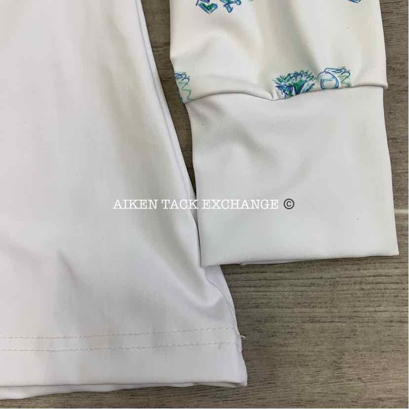 Donna B Long Sleeve Sun Shirt, Size Large