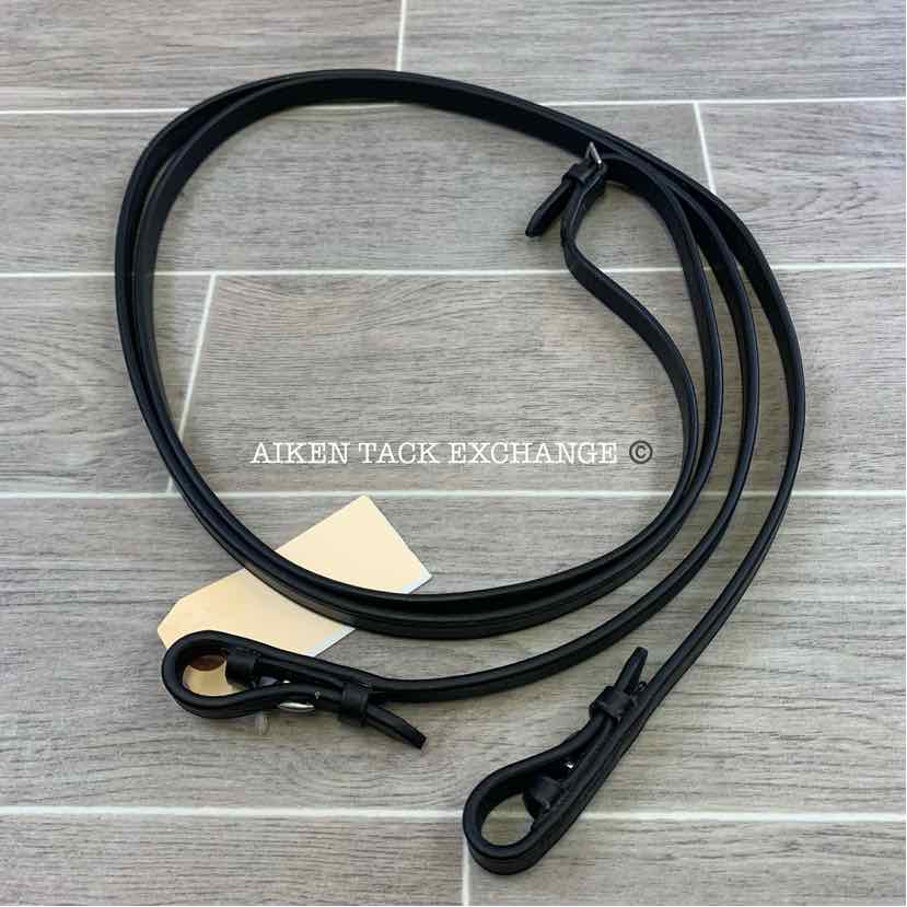 Plain Flat Reins w/ Hook Stud Ends 54"