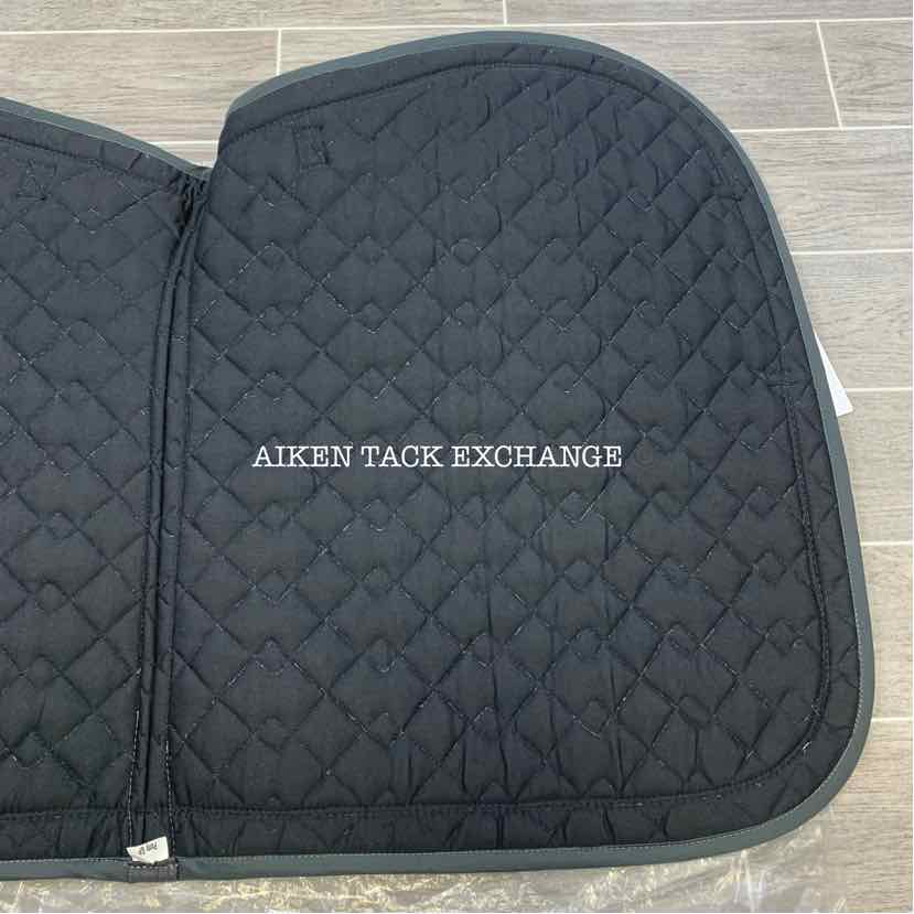 USG by KL Select Pony All Purpose Saddle Pad, Black/Ecru/Grey, Brand New