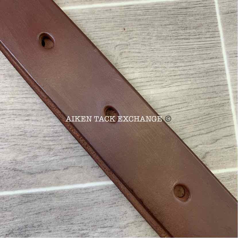 Weaver Single Ply Leather Off Billet, Dark Chocolate, 1 3/4" x 39"
