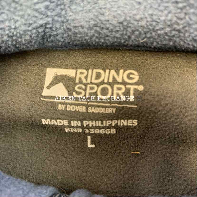 Dover Saddlery Riding Sport Fleece Jacket, Size Large