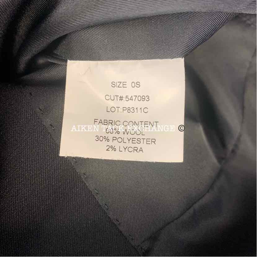 RJ Classics Prestige Collection Show Coat, Size 0 S