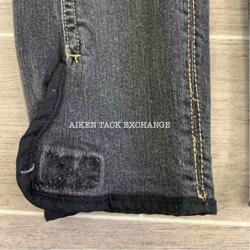 Goode Rider Denim Full Seat Breeches, Size 32 R