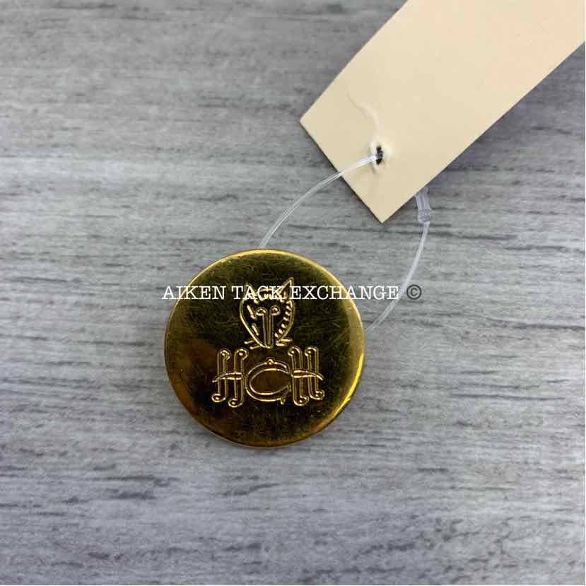 Howard County Iron Bridge Hounds "HCH" Button, Large