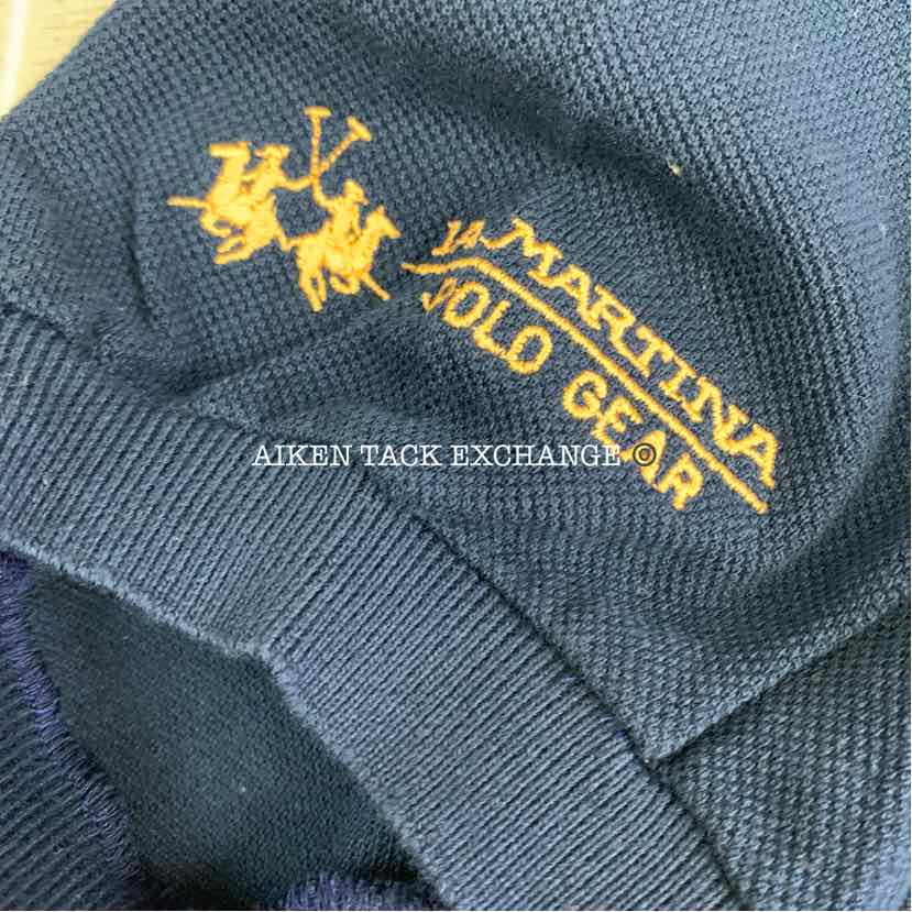 La Martina Polo Gear Short Sleeve Pique Polo Shirt, Size L, Brand New