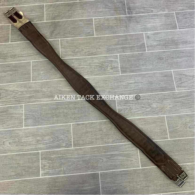 Leather Girth w/ Elastic at One End 54"